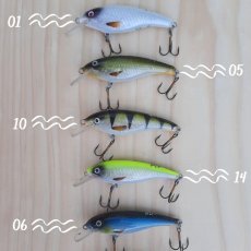 Návnady pro ryby - Wobler střední 1