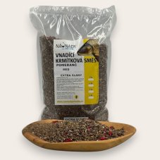 Vnadící krmítková směs zimní - ČERNÝ POMERANČ/MED