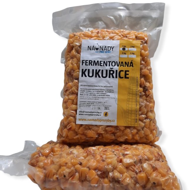 Kukuřice fermentovaná - Hmotnost: kyblík 5,2 l