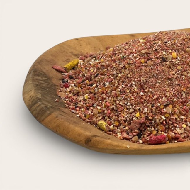 Vnadící krmítková směs - RED HALIBUT - Hmotnost: kyblík 5,2 l