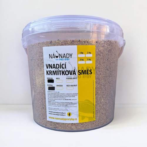 Vnadící krmítková směs - SCOPEX / VANILKA - Hmotnost: kyblík 5,2 l