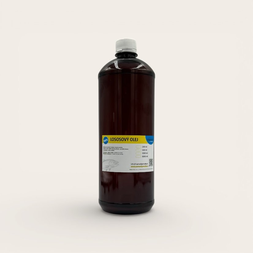 Návnady pro ryby -  Dochucovadla LOSOSOVÝ OLEJ NORSKO