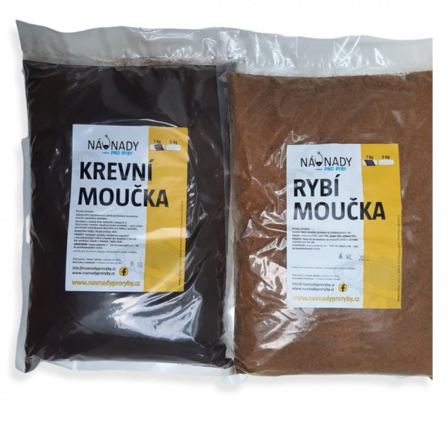 Rybí moučka ze sladkovodních ryb - Hmotnost: 1,0 kg