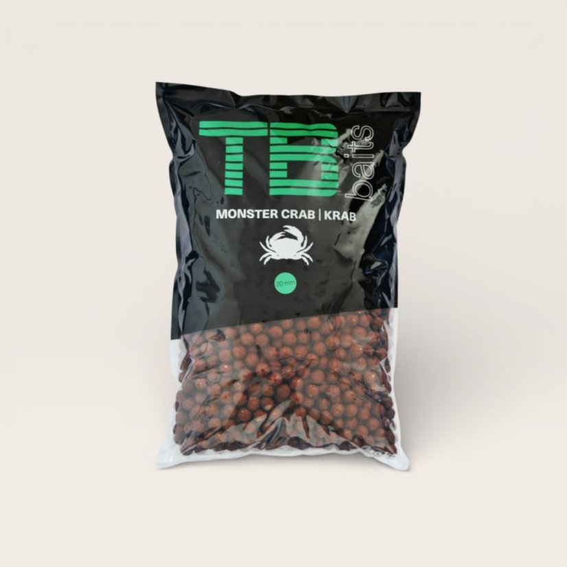 TB BAITS - MONSTER CRAB - Hmotnost: 10,0 kg, Velikost: 20 mm