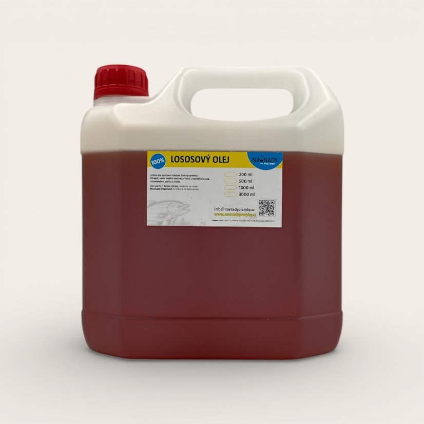 Návnady pro ryby -  Dochucovadla LOSOSOVÝ OLEJ NORSKO