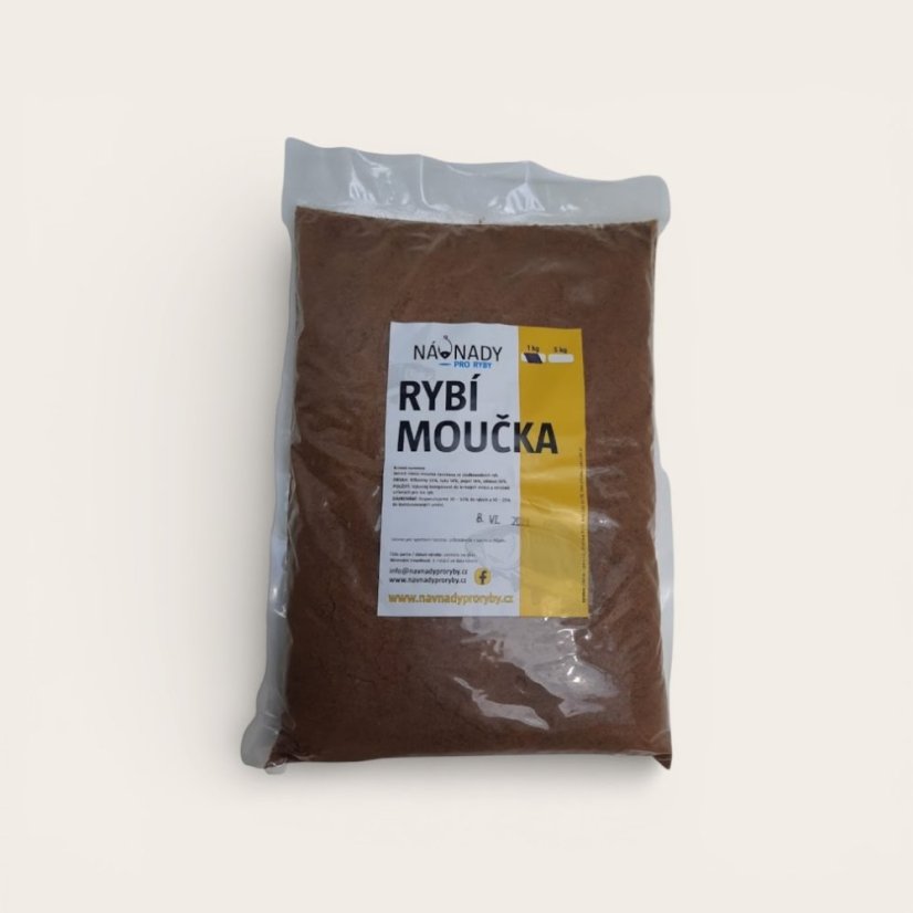 Rybí moučka ze sladkovodních ryb - Hmotnost: 10,0 kg
