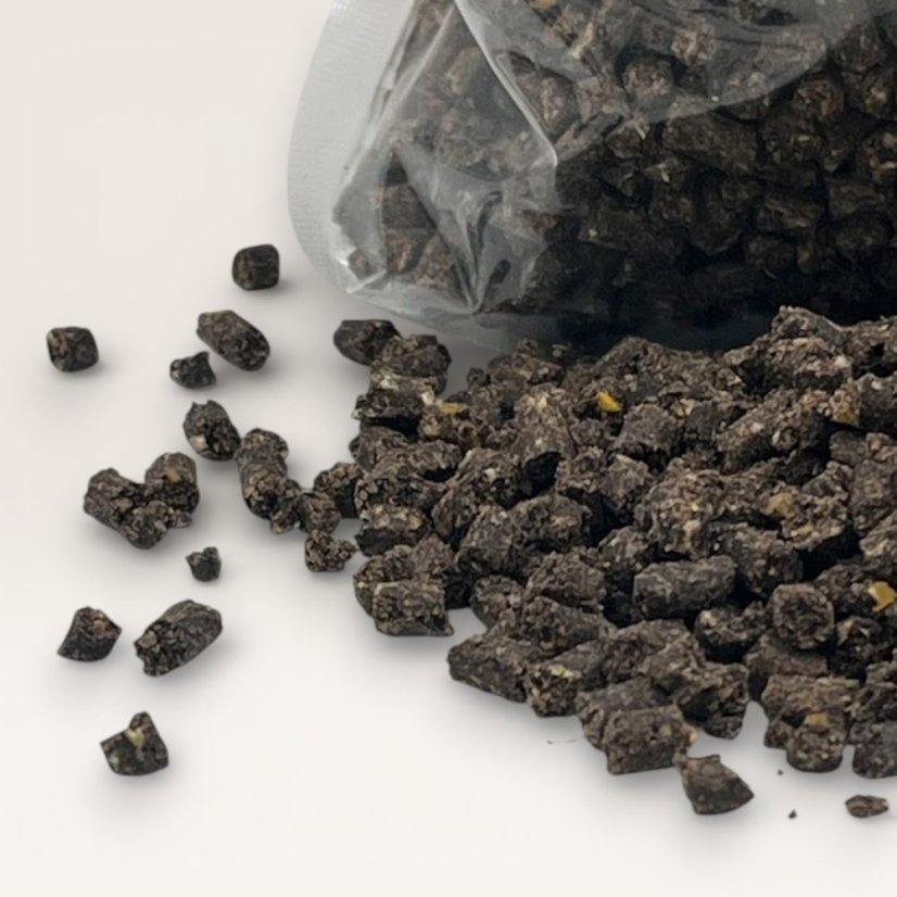 Pelety - 4 mm - Hmotnost: 1,0 kg, Velikost: 4 mm, Příchuť: Pstruh