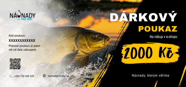 Dárkový poukaz 2000 Kč