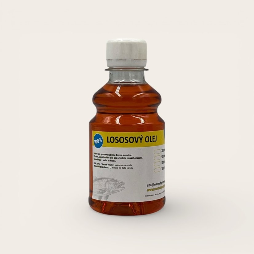 Lososový olej - Objem: 200 ml